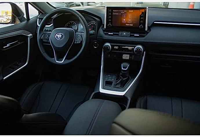 Toyota RAV4 NEW car interior