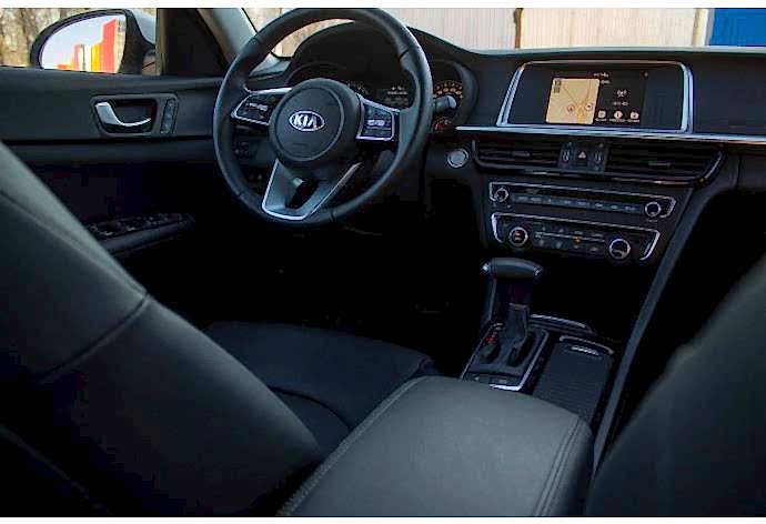 KIA Optima car interior